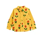 New Design Popular Plain Children Clothing Baby Boy Cotton Shirt All Printed Kids Shirt