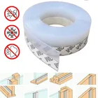 Roll Strip Self Adhesive Rubber Strip 1 Roll Window Door Bottom Self Adhesive Silicone Rubber Seal Weathering Strip
