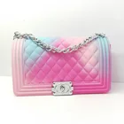 Handbags 2021 High-quality Colorful Wallet Jelly Bags Fur Handbags Jelly Bags And Bags