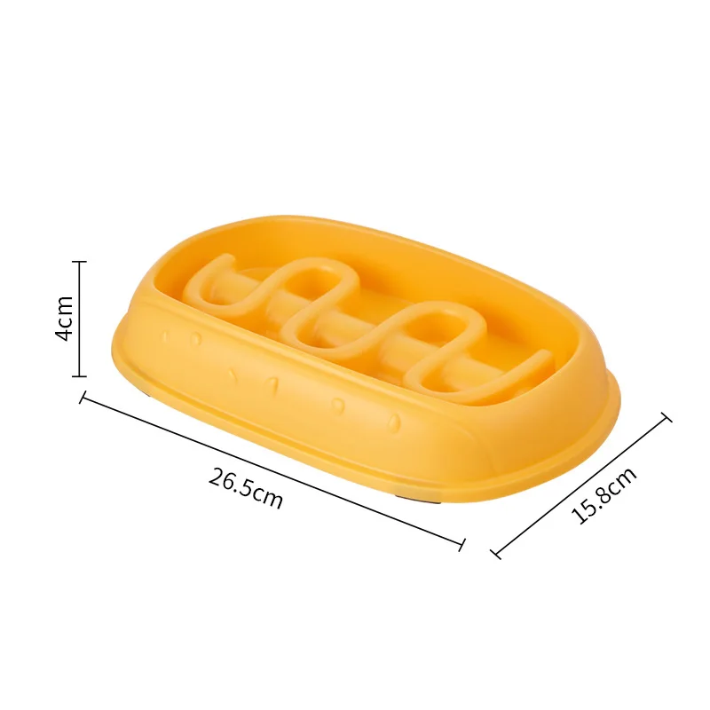 New Hot Dog Shape Pet Slow Food Bowl Anti-choking Stomach protection Dog Bowl Pet Products details