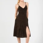 Dresses Dresses Women Lady Summer Fashion Casual Sleeveless V Neck Glitter Elegant Women Sexy Bodycon Fitted Dresses