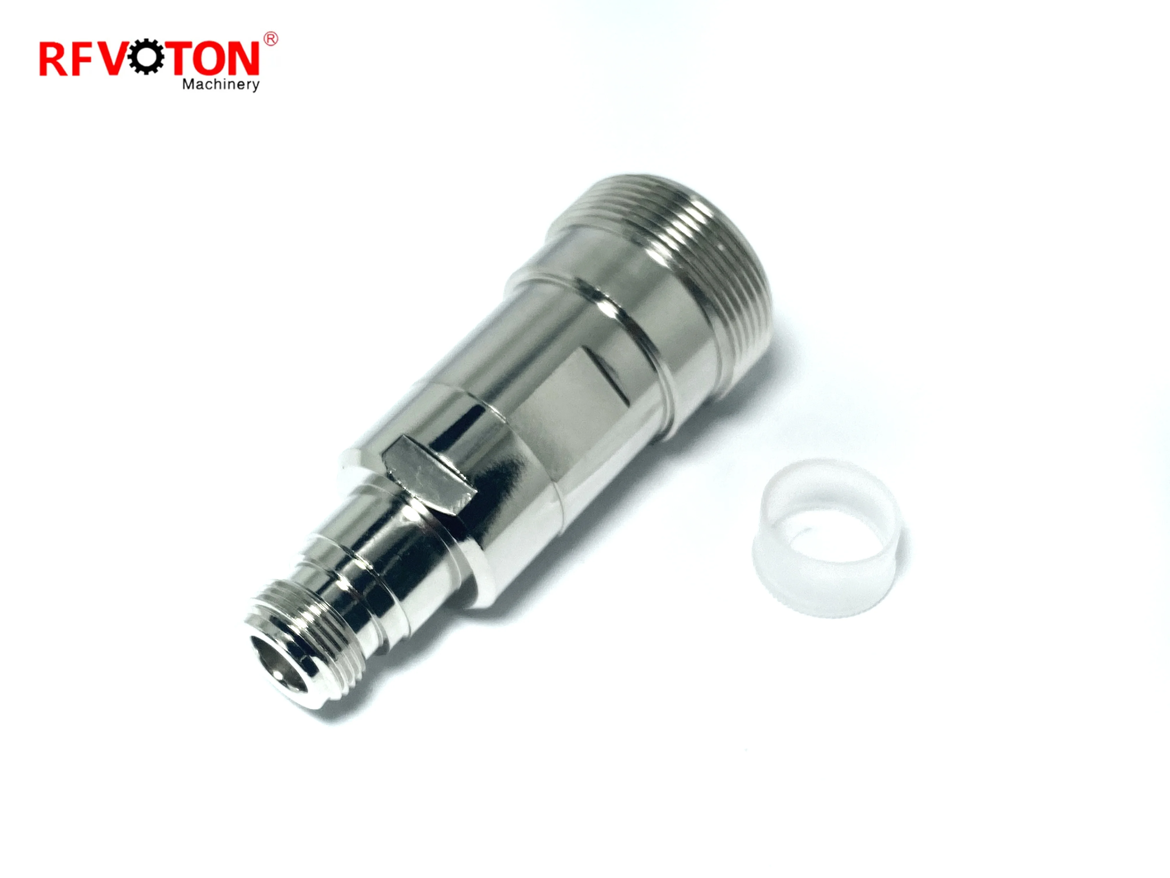RF Adapter LC Type Female Jack Straight High Voltage to N Type Female for RF Coaxial Cable Converter supplier