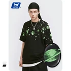 Cotton Wholesale Printed Men's Tshirts High Quality Drop Shoulder Cotton Oversized T Shirts For Men