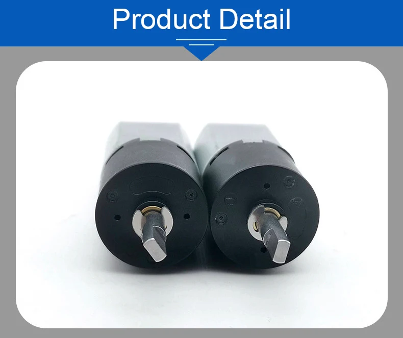 Gear Motor, 8000-12000rpm, 12V, 16-19.3mm, DIY - detail 8