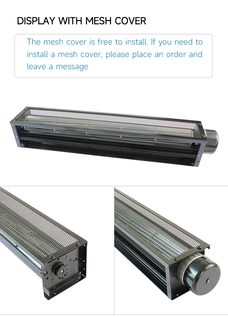 Cross Flow Fan, PRSK, 60mm, 24V, Tangential - detail 4