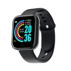Hot Selling Intelligent Smart Watch Y68 Health Fitness Tracker Smart Wristband For D20 B57 Smartwatch