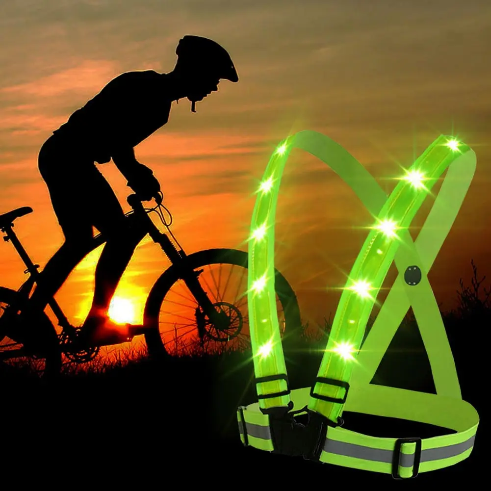 cycling jacket with led lights