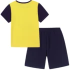 Children Summer Children Summer Thin Knit Girls Home Wear Cute Yellow Knitted Pajama Set For Kids