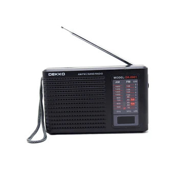 CR-X06 Portable Radio World Receiver Telescopic Antenna Slim Pocket Mini Am/fm Radio