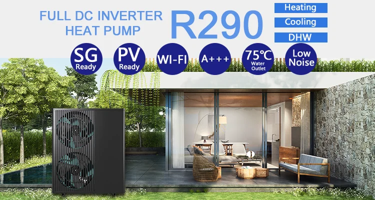 Inverter Evi Heat Pump, R290, 220V, 3-16KW - detail 2