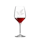 Wine NAPPA Tempered Crystal Wine Glasses Hand Cut Custom Logo Engraved Goblet Clear Wine Glass