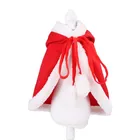 Cape 2021 Hot Sale Hooded Design Lamb Wool Soft And Warm Lovely Pet Christmas Cloak Pet Clothes Cape