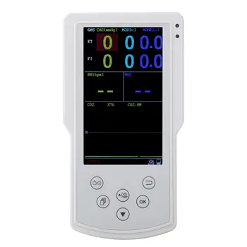 Handheld Anesthesia Gas Analyzer with ISO ENF SEV DES HAL