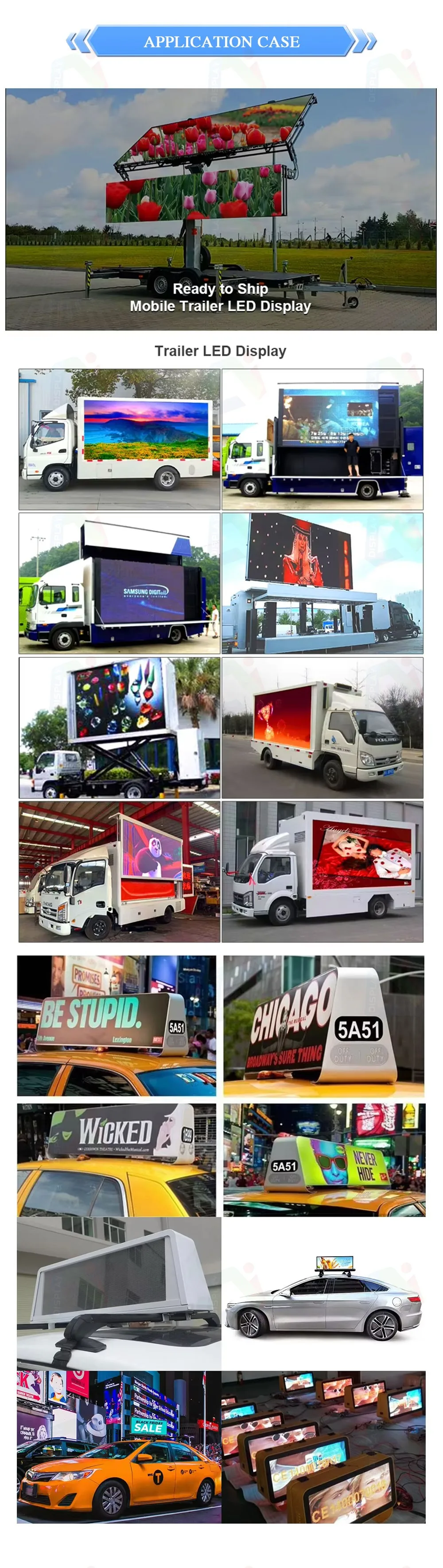 product factory direct sales high quality led display screen car smart led car screen for window hot sale custom led screen led display-2