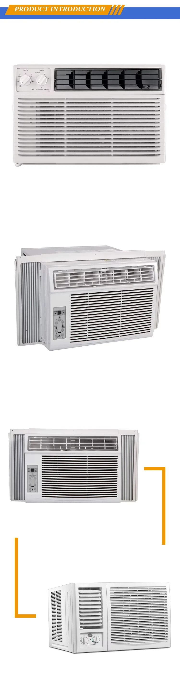 Window Air Conditioner, T3, R410A, 9000, BTU - detail 6