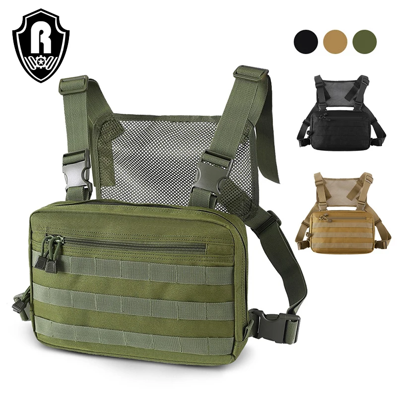 Molle Pouch Chest Rig Military Tactical Chest Bag Functional Package Outdoor Bag 