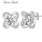 Earrings Fashion Latest Design Brand Ear Ring Color Flower Earrings Female Simple Earrings For Women