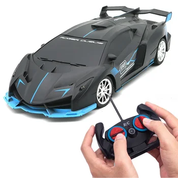Hot Sale 1:18 RC Sprort Car 4WD Electric Remote Control Car With High Speed Led Light For Kids Boys Girls Gifts