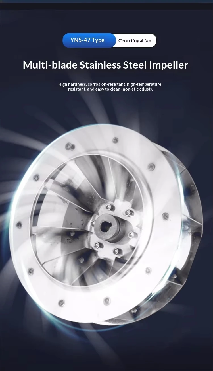 Centrifugal Induced Draft Fan, YN5-47, Stainless, Steel - detail 14