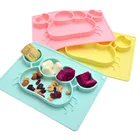 Bowl Plate Baby New Design Silicon Plate Baby Suction Food Bowl Plate