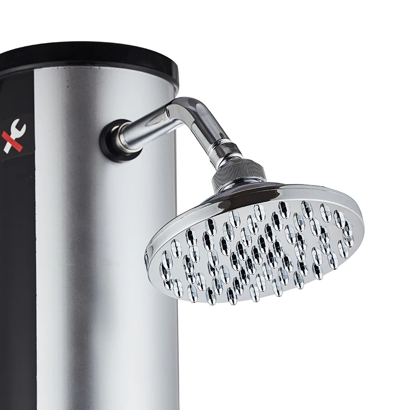 Environmental Protection Energy Saving Large Capacity PVC Outdoor Garden Solar Shower Column