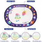 Factory Direct Sale Toddler Toys For Baby Water Drawing Mat Large Educational Magic Planet Doodle Mat