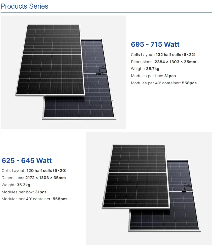 Solasun N Type Hjt Bifacial Solar Panel 700w 500 550 600 700 800 Watt