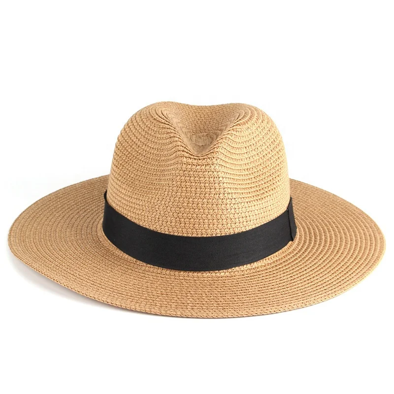 Straw Sun Hats Large Wide Brim Natural adult Hat Beach Floppy hat