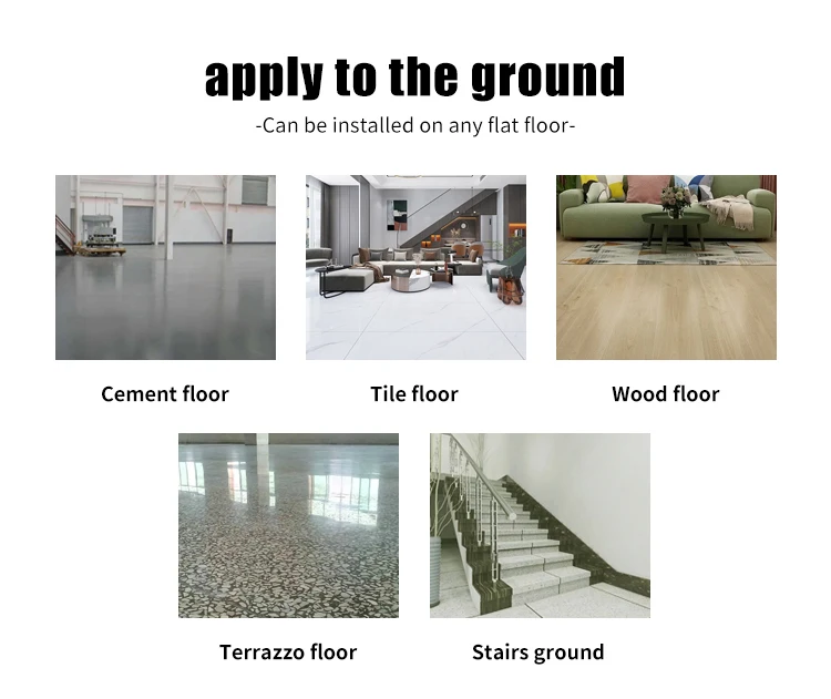 Waterproof Self Adhesive Vinyl Flooring with 3 Years Warranty and 62 Pieces per Carton for Indoor Use