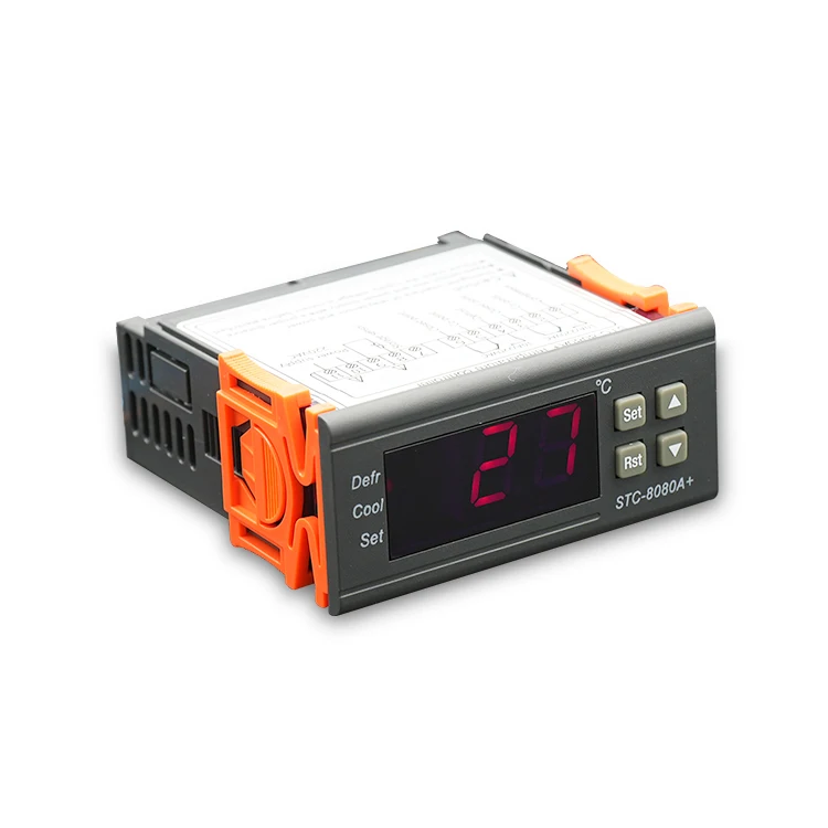 Numérique Régulateur de température STC-8080A Thermostat Temp Thermomètre 