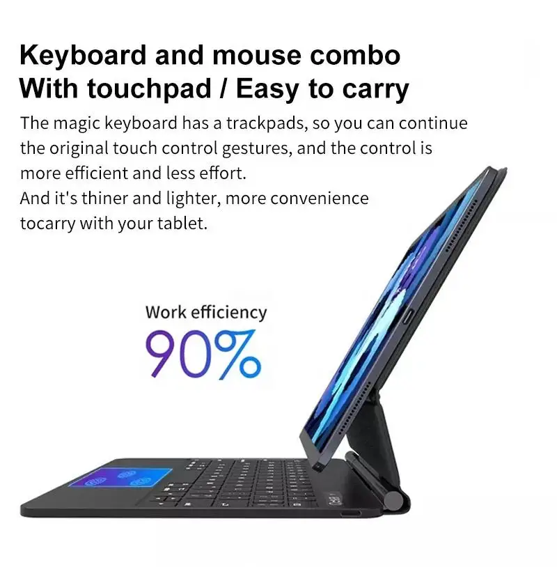 product magic keyboard tablet cover case for ipad air 109 magnetic keyboard flip case for ipad pro 109inch for ipad pro 129inch-5