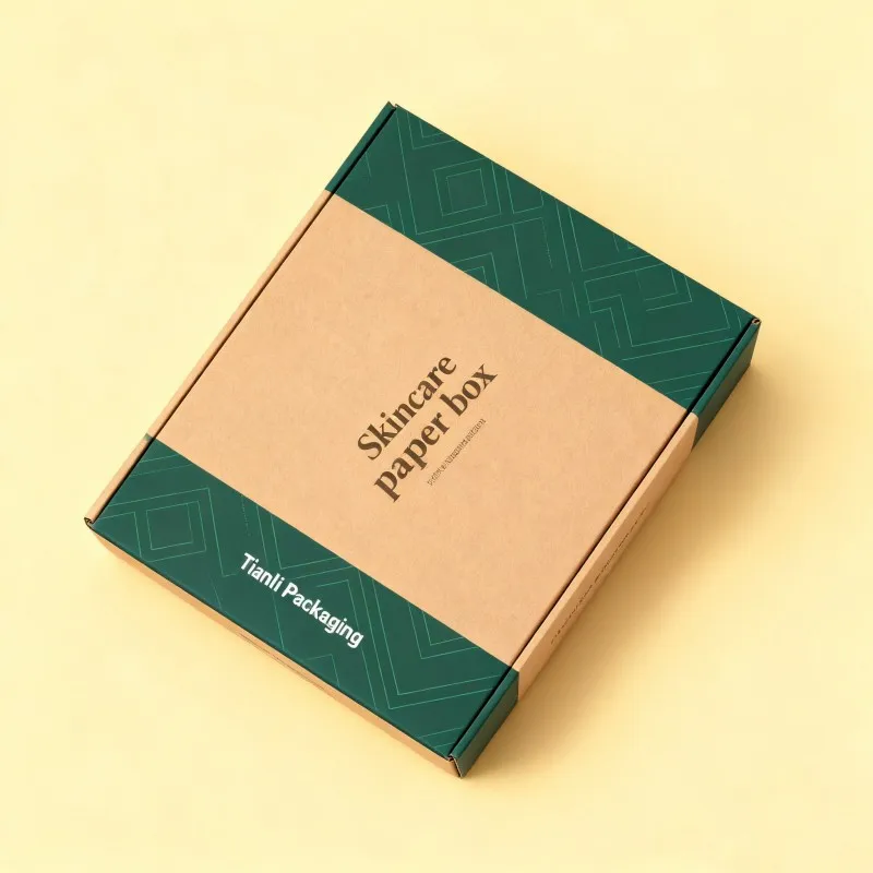product factory digital printing color box custom logo corrugated double sided color box underwear clothing cosmetics box for shipping-6