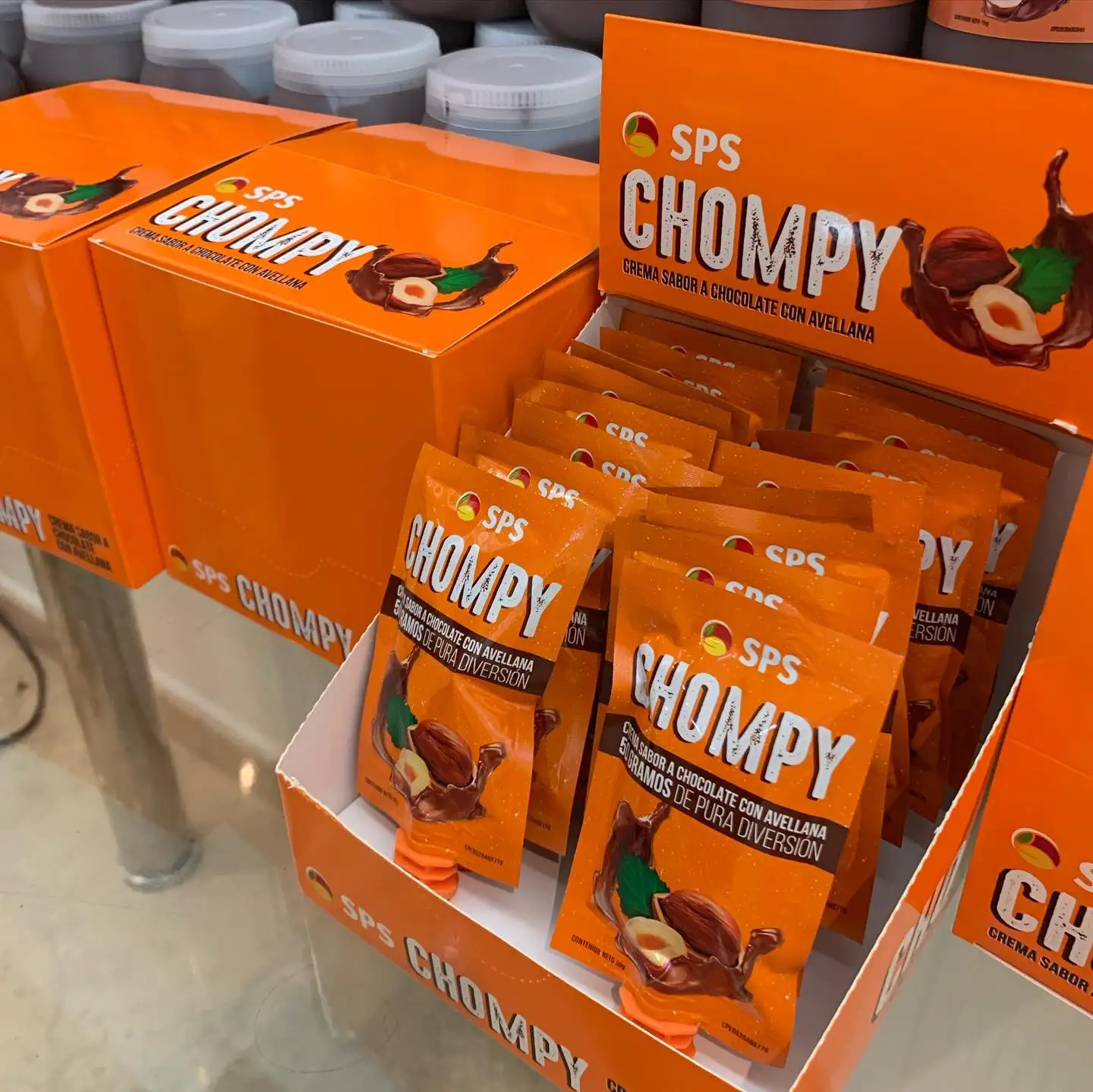 Custom Jelly Display Box with 300/350/400gsm Cardpaper Recyclable and Eco-friendly Shelf Ready Packaging Box