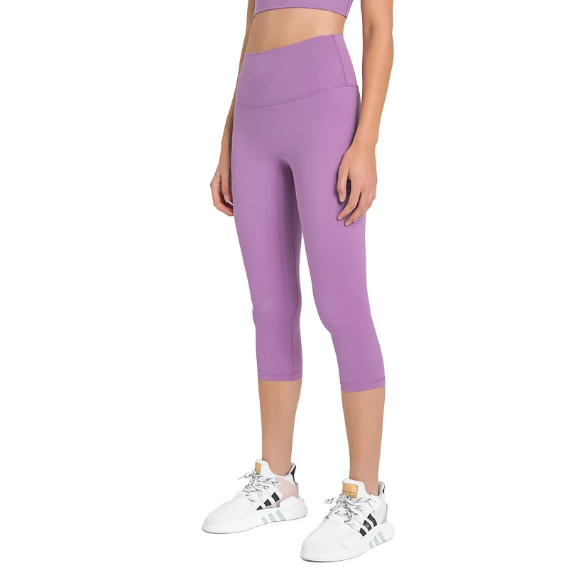 capri running leggings with pockets