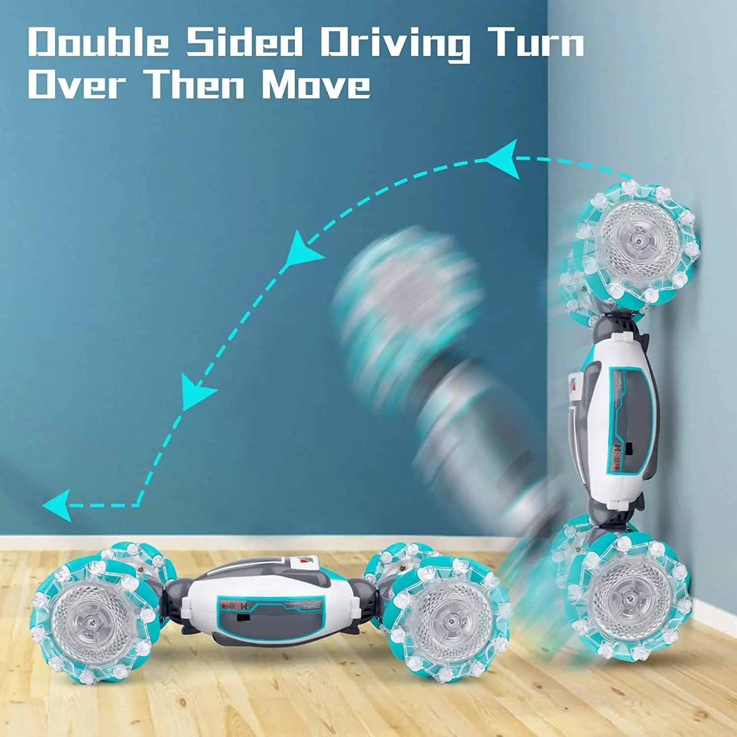 2.4Ghz Gesture RC Stunt Twist Car Hand Control Remote Twist Cars 4WD Watch Gesture Sensor Rotating Drift RC Car Toy