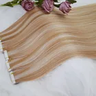 Remy Hair Extensions Wholesale 100% Human Cuticle Aligned European Virgin Remy Hair Tape Hair Extensions