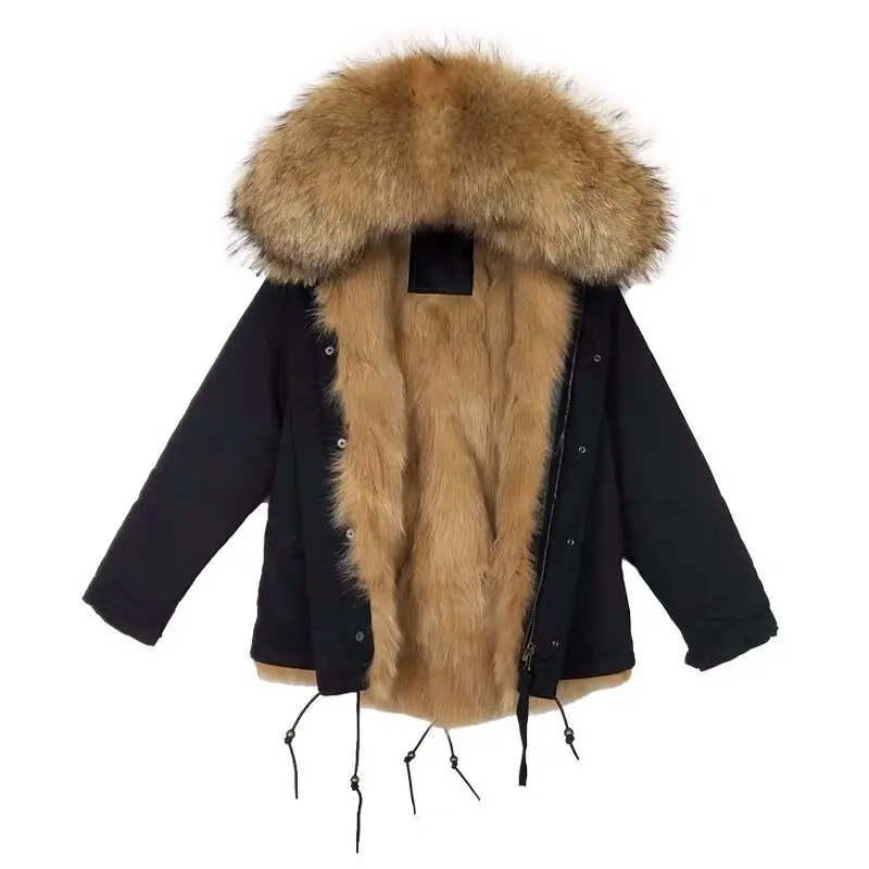 fox fur lined coat