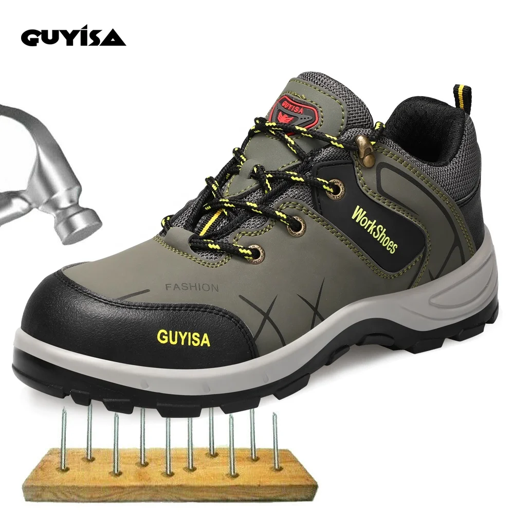 Zapatos De Seguridad De Fibra De Kevlar Deporte Guyisa | Meses sin intereses