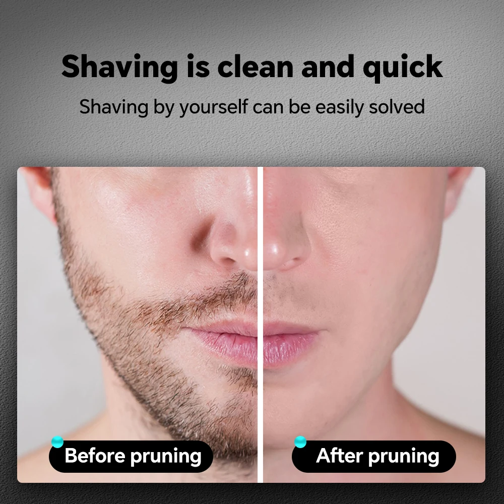 Portable Reciprocating Electric Shaver for Men USB Charging Blade Shaving for Home RV or Hotel Use Face Application manufacture