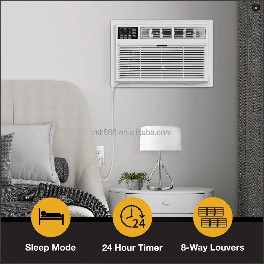 Window Mounted Air Conditioner, Wall, 10000BTU, 1.5P, R410A - detail 18