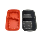 Food Storage Microwave Containers 2 Compartment Pp Microwave Food Containers Storage For Food