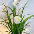 Flower Made In China Green Artificial Plants Artificial Flower Grass Home Decorations