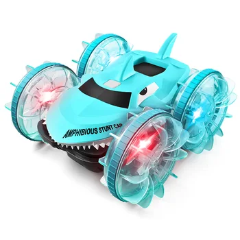 4wd 360 Flip Rotate Car Toys 2.4g Mini Amphibious Vehicle Double-sided Stunt Rc Car Waterproof Remote Control toy car for kids