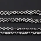Chain Necklace Chain Necklace 1.6mm-3mm Stainless Steel Chain Necklace Cable Chain Necklace