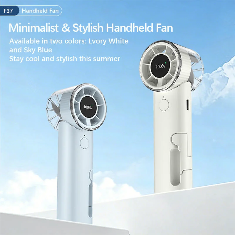 Handheld Fan, 2000mAh, USB, Portable, LED - detail 8
