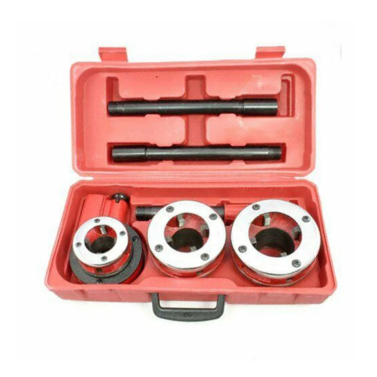 Pipe Threader Ratchet Pipe Threading Kit Inch To Inch Plumbing