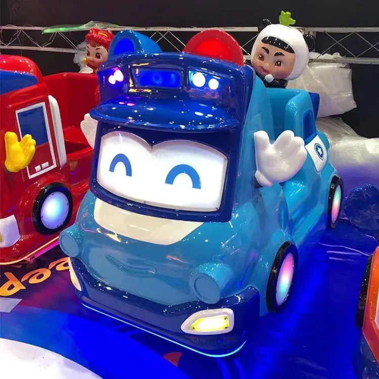 New Design Amusement Park Equipment Interactive School Bus Kiddie Ride for Shopping Mall