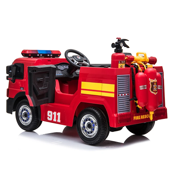 electric fire truck ride on