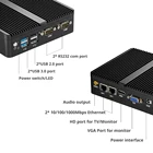 Desktop Pc 2gb/4gb/8gb Ddr3l 1066/1333/1600mhz 1.35v Fanless Industrial Pc Mini Desktop Computer Ce-leron J1800 J1900 4 Core 4 Threads Dual RJ45 Gigabit LAN Ports 2 RS232 COM Industrial Fanless Mini Pc