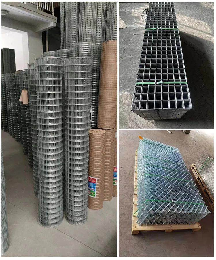 X Galvanized Cattle Welded Wire Mesh Panel X Galvanized Rebar